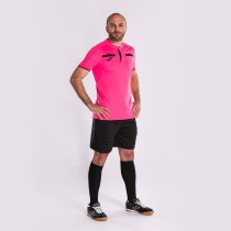 JOMA REFEREE RÖVID UJJÚ FLUOR RÓZSASZÍN