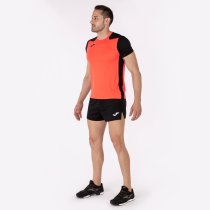 JOMA RECORD II RÖVID UJJÚ MEZ FLUOR CORAL FEKETE