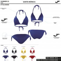 JOMA SANTA MÓNICA BIKINI FEKETE