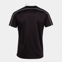 JOMA SCRUM SHORT SLEEVE POLO FEKETE